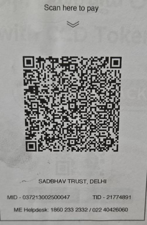 Scan to Pay QR Code